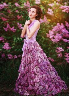 Robe lilas