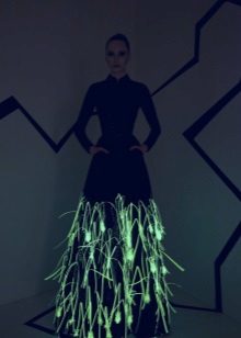 Robe de soirée qui brille dans le noir