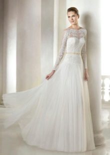 Robe de mariée fermée de San Patrick de la collection mariée moderne