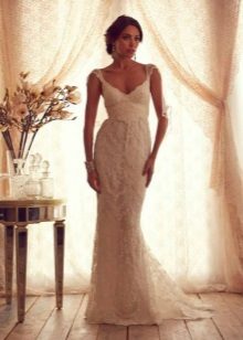 Robe de mariée de la collection de Gossamer d'Anna Campbell avec décor