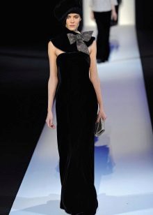 Robes de soirée en velours