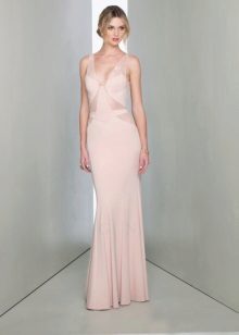 Robe de soirée droite