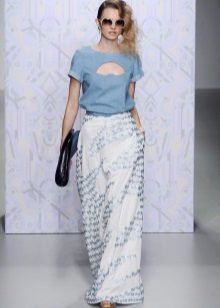 Robe avec top en jean