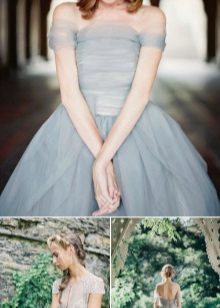 Robe bleu foncé