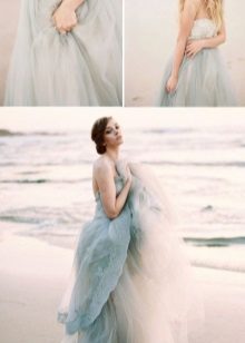 Robe bleu foncé