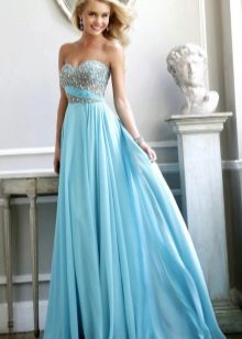 Robe bleu ciel