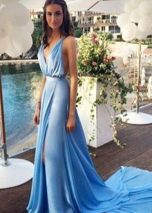 Robe bleu ciel