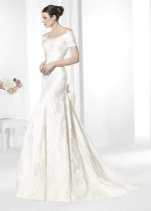 La robe de mariée de Franc Sarabia aux épaules basses