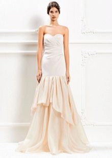 Robe de mariée de Max Mara avec draperie