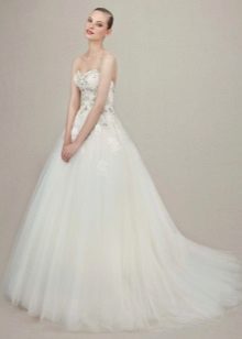 Robe de mariée classique avec strass