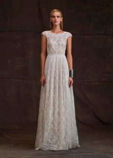 Robe de mariée classique pas luxuriante