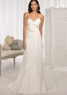 Robe de mariée classique droite