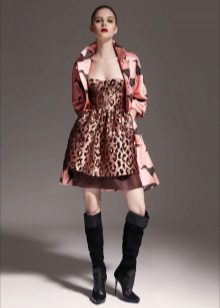 Trench-coat pour robe léopard