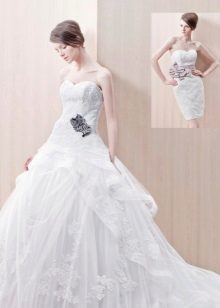 Robe de mariée magnifique transformateur