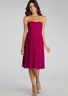 Fit pour robe fuchsia