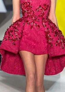 Robe Courte Fuchsia