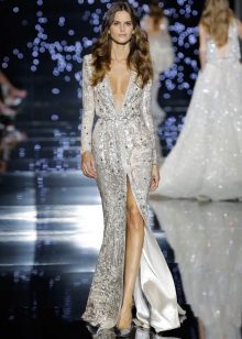 Zuhair Murad esküvői ruha ujjú