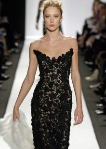 Robe de soirée tricotée