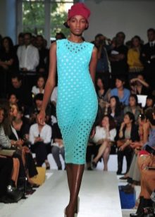 Robe midi en crochet