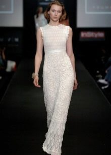 Robe de mariée en crochet