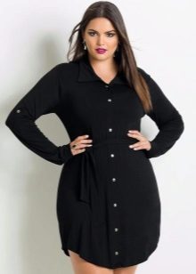 Robe courte noire