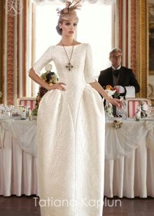 Robe de mariée de Tatyana Kaplun de la dame de la collection de qualité d'une coupe complexe