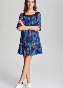 Robe tunique couleur