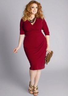 Robe moulante pour fille aux hanches larges