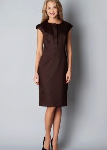 Robe couleur chocolat