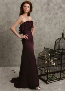 Robe marron