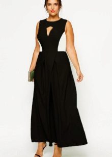 Robe bicolore pour noir et blanc