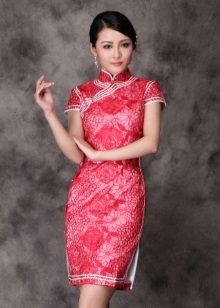 Robe qipao à la chinoise