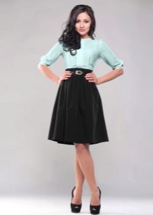 Top Robe à la menthe