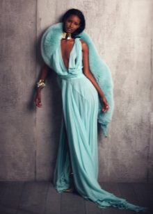 Bijoux en or à la robe de menthe
