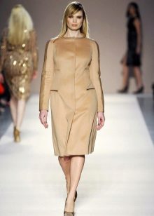 Robe de bureau en soie pour femme pleine