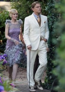 Robe de l'héroïne Daisy du film The Great Gatsby