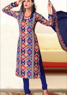 Robes à imprimé brillant de style oriental