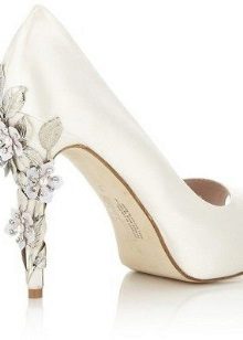 Chaussures avec des fleurs
