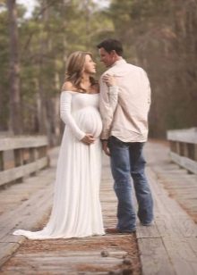 Robe longue pour enceinte