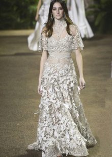 Elie Saab 2016 tavasz-nyár többrétegű ruha