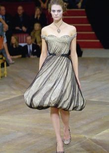 Robe ballon superposée