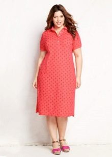 Robe de polo extra longue
