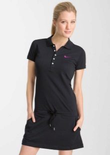Robe polo taille basse