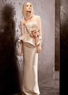 Robe de mariée de combat avec basky