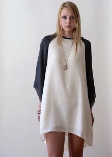 Robe à manches raglan pour femmes à hanches larges