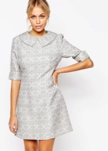 Robe grise chaude A-line