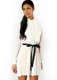 Chemise tunique blanche