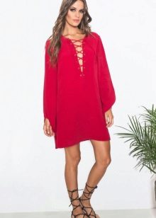 Tunique rouge