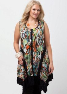 Robe tunique pour le plein