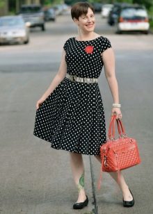 Ballerines pour robe à pois